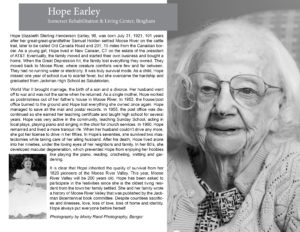 Hope Earley - Resident Highlight