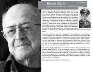 Resident Highlights - Robert Childs